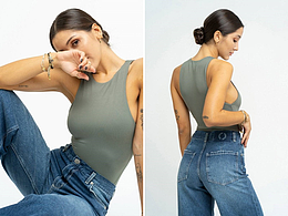 外模拍摄｜时尚阔腿牛仔裤 ✖️ ZHIMEI PHOTO