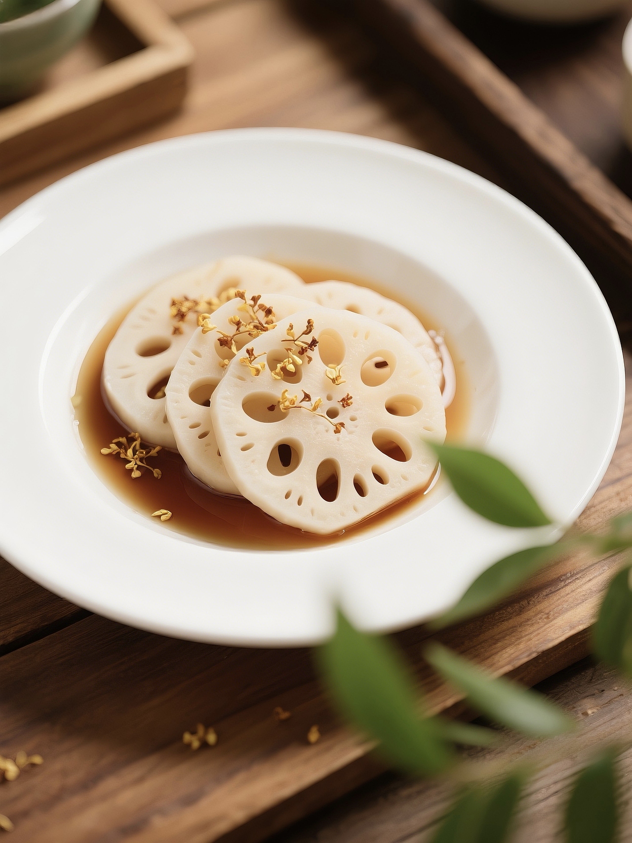 小暑食藕：一口清甜，锁住夏日诗意。（图ZMzkzMjM2ODU2） - AI作品 - 站酷设计师Z866983690原创素材 - 站酷ZCOOL