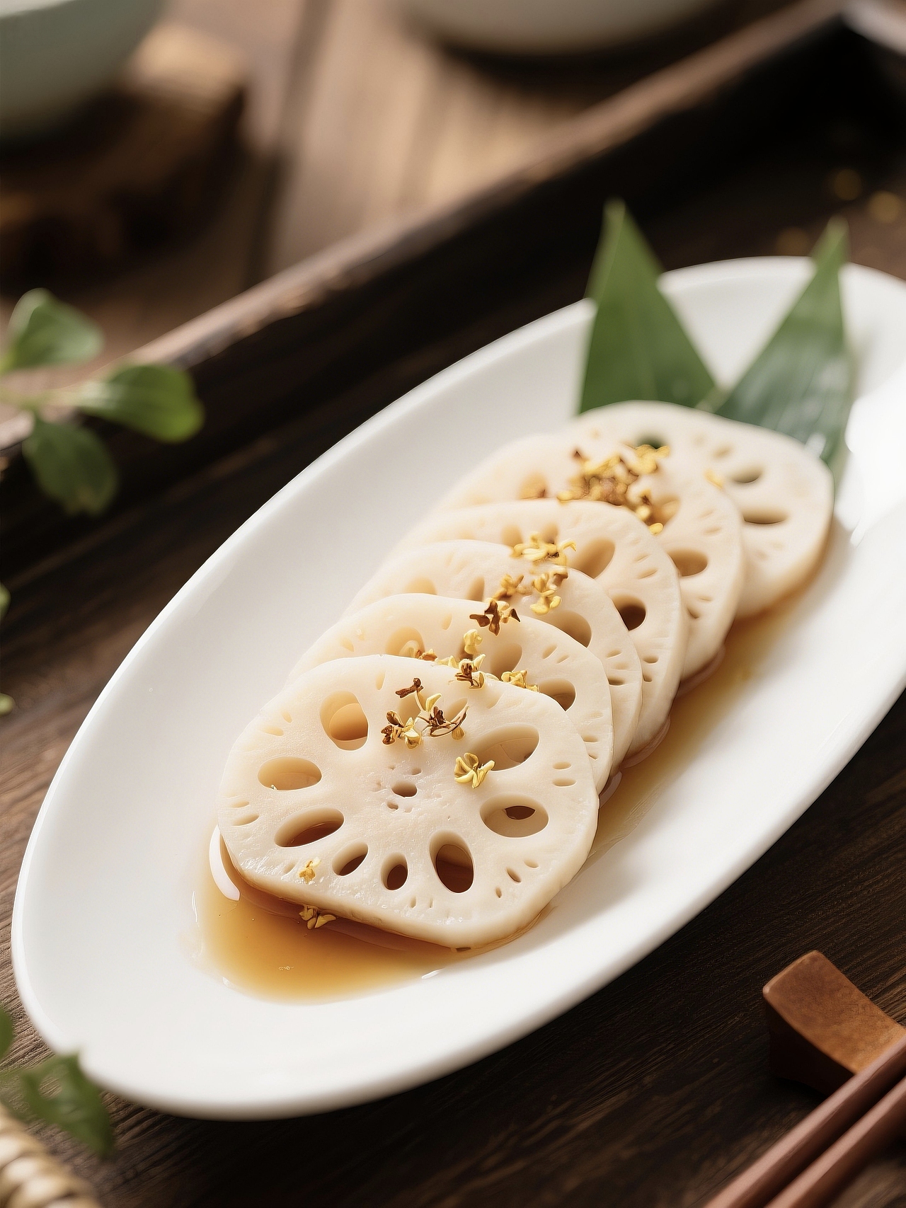 小暑食藕：一口清甜，锁住夏日诗意。（图ZMzkzMjM2ODQ0） - AI作品 - 站酷设计师Z866983690原创素材 - 站酷ZCOOL