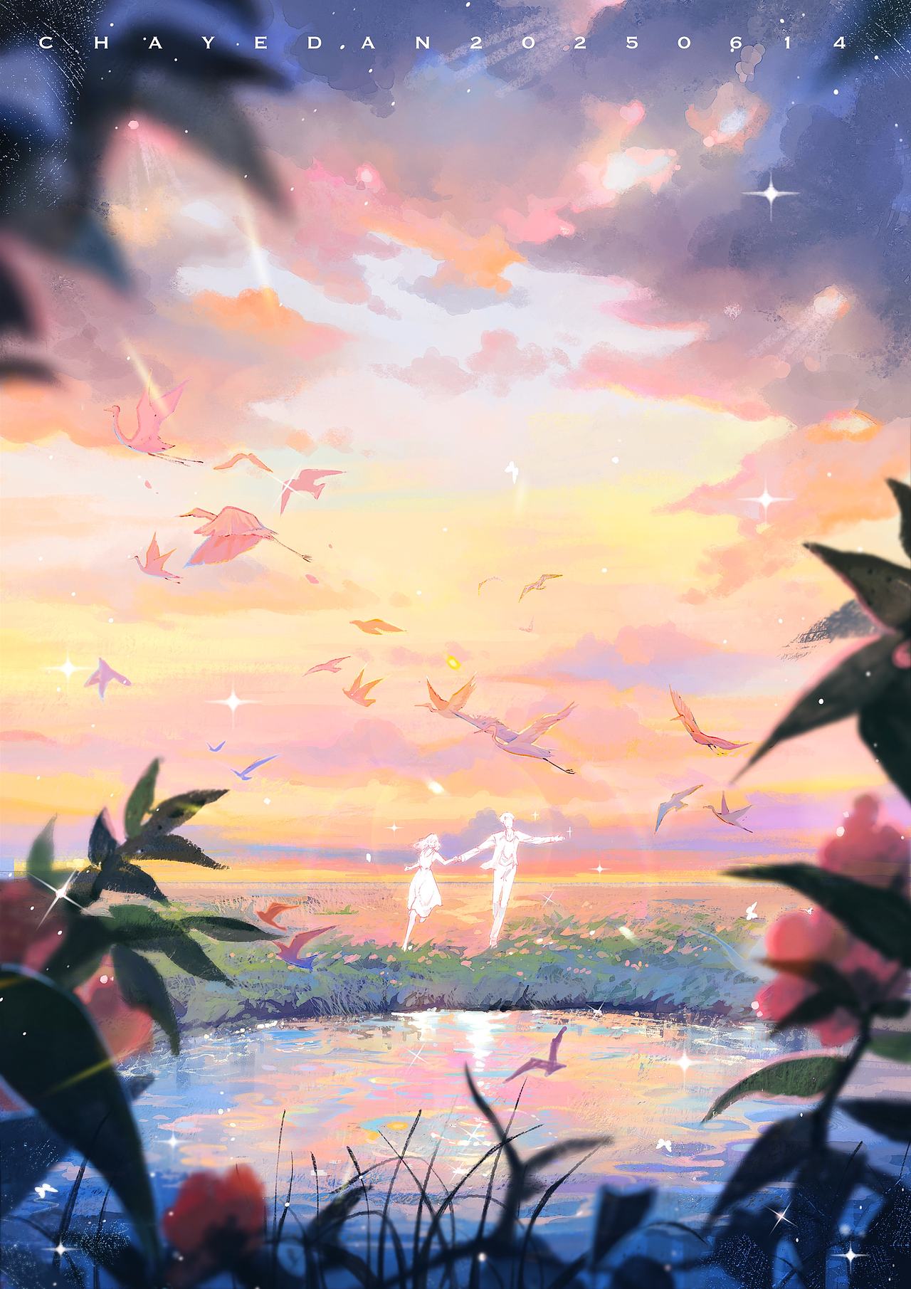 六月插画合集|盛夏（图ZMzkzMjM4ODky） - 艺术插画 - 站酷设计师茶叶蛋有点烫原创素材 - 站酷ZCOOL