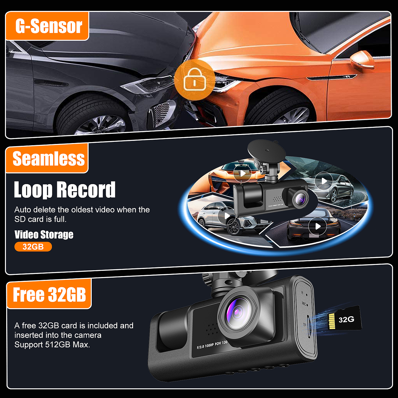 行车记录仪主附图及A+设计