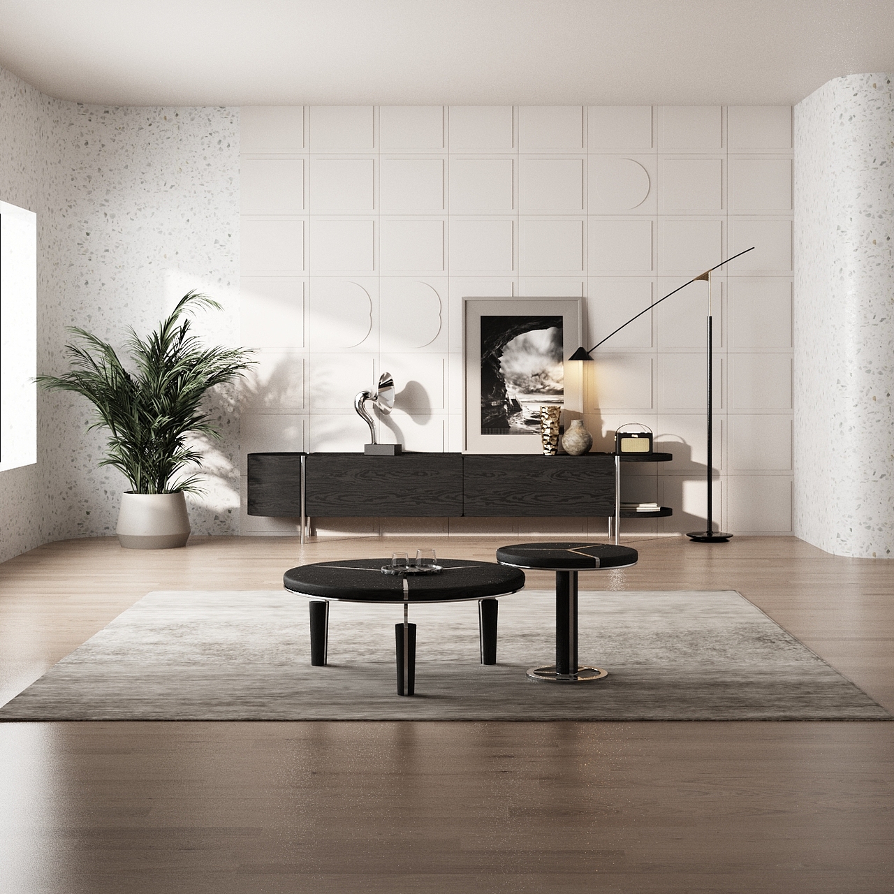 茶几拍摄建模渲染-电商平台-亚马逊主图A+/淘宝详情页（图ZMzkzMjUyMzg4） - 产品 - 站酷设计师创酷视觉设计原创素材 - 站酷ZCOOL