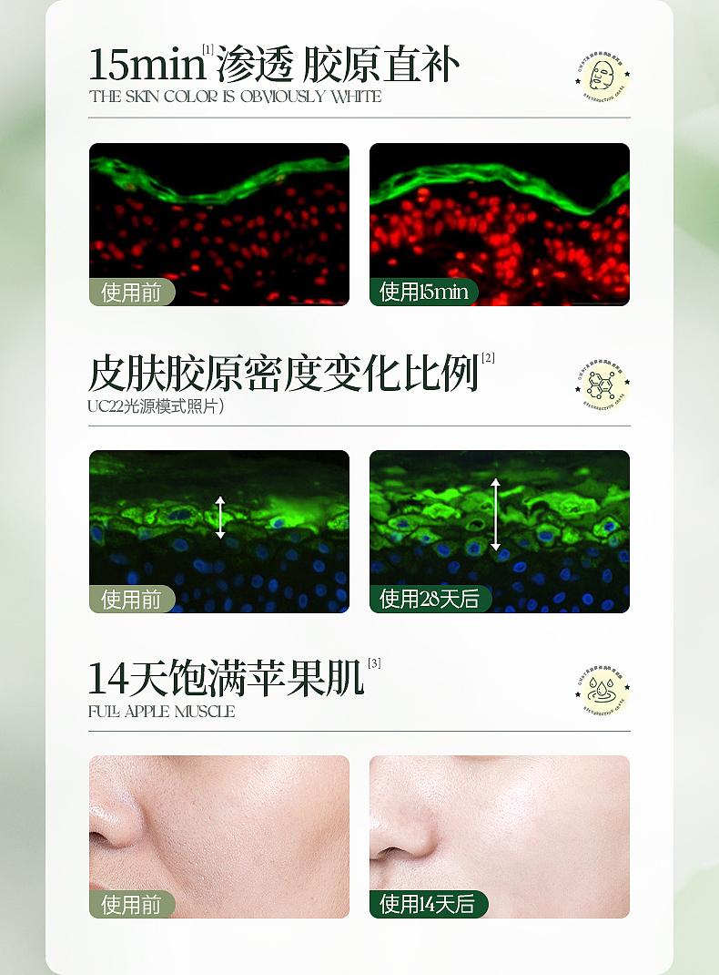 全网销量60多万的盈润肌底面膜详情页是怎么样的呢?