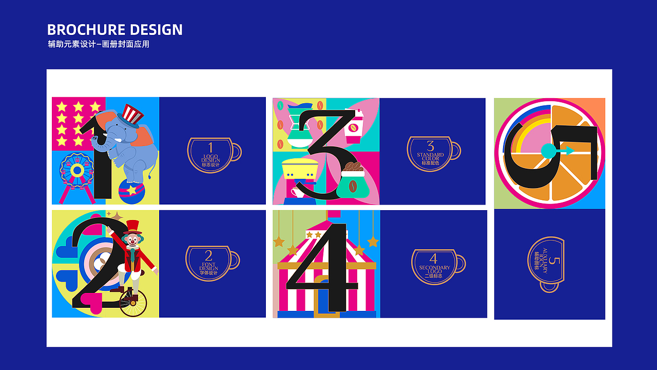 全案型新锐VIS《小丑咖啡》画册设计（图ZMzkzMjc0MTE2） - 品牌 - 站酷设计师早樱原创素材 - 站酷ZCOOL