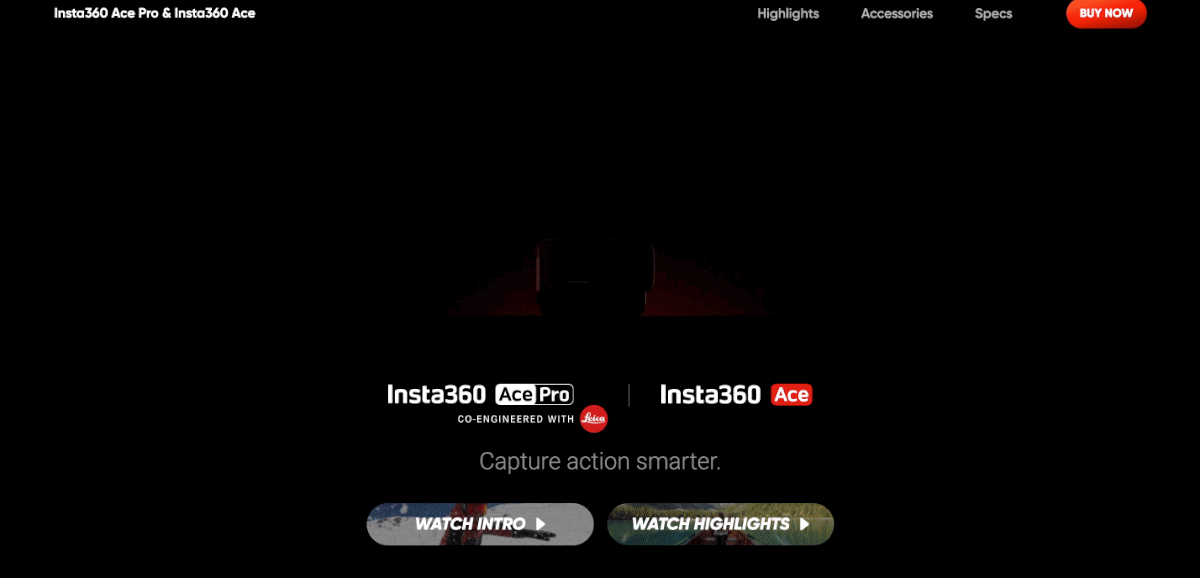 Insta360 Ace 系列视觉设计