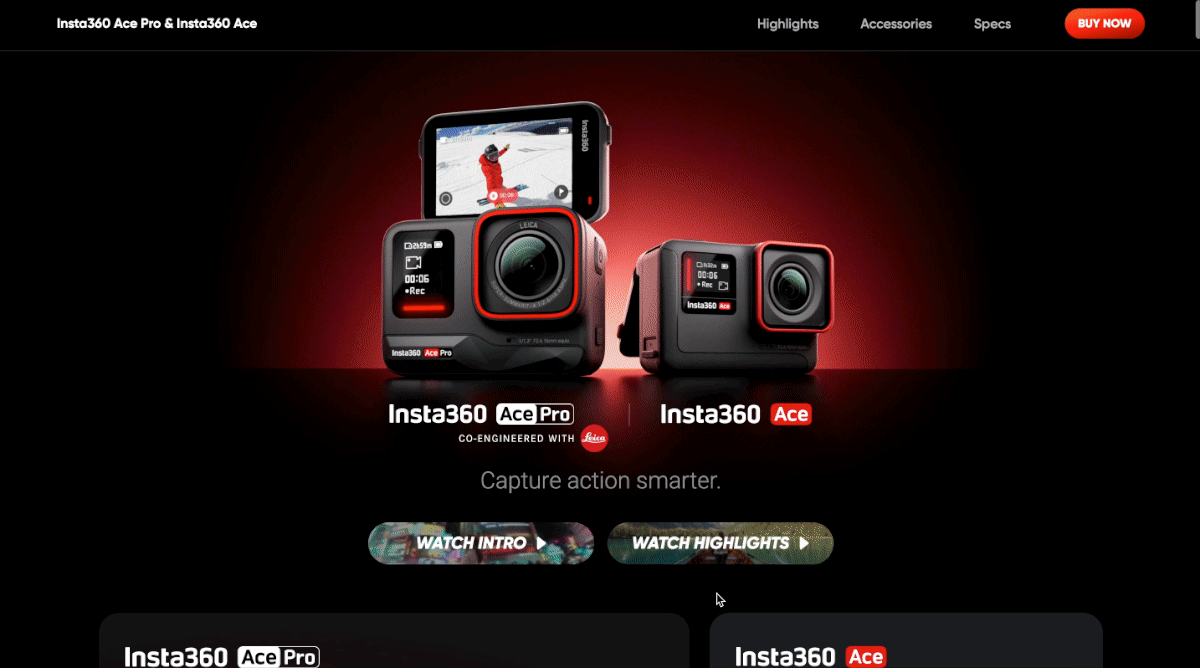 Insta360 Ace 系列视觉设计