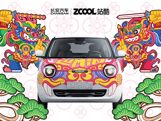 LUMIN —— 中式潮流车贴守护神