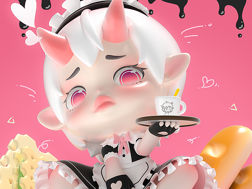 原创IP设计——叁月姬（个人主页-ZNzIyMDQ2ODQ=） - 人物/生物 - 站酷设计师MW丶Traveler原创素材 - 站酷ZCOOL