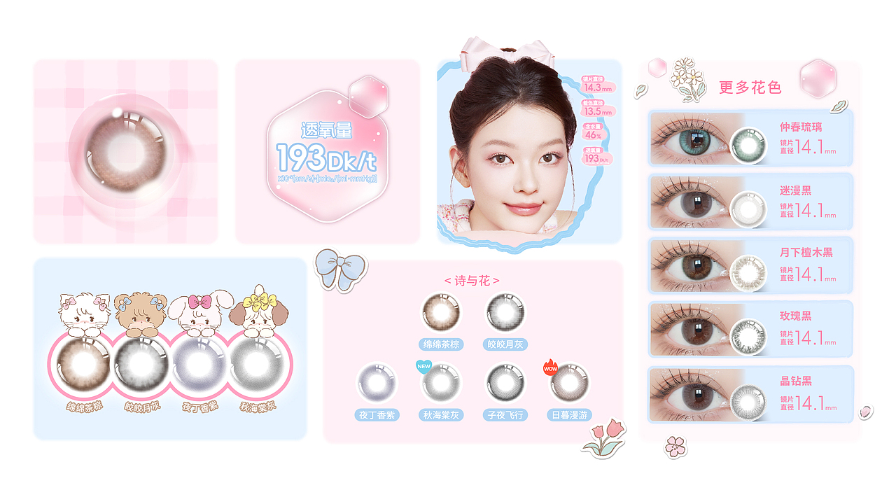 美若康×Mikko 美瞳联名系列包装设计