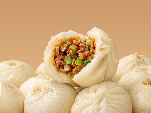 黑猪肉小笼包（后期精修）