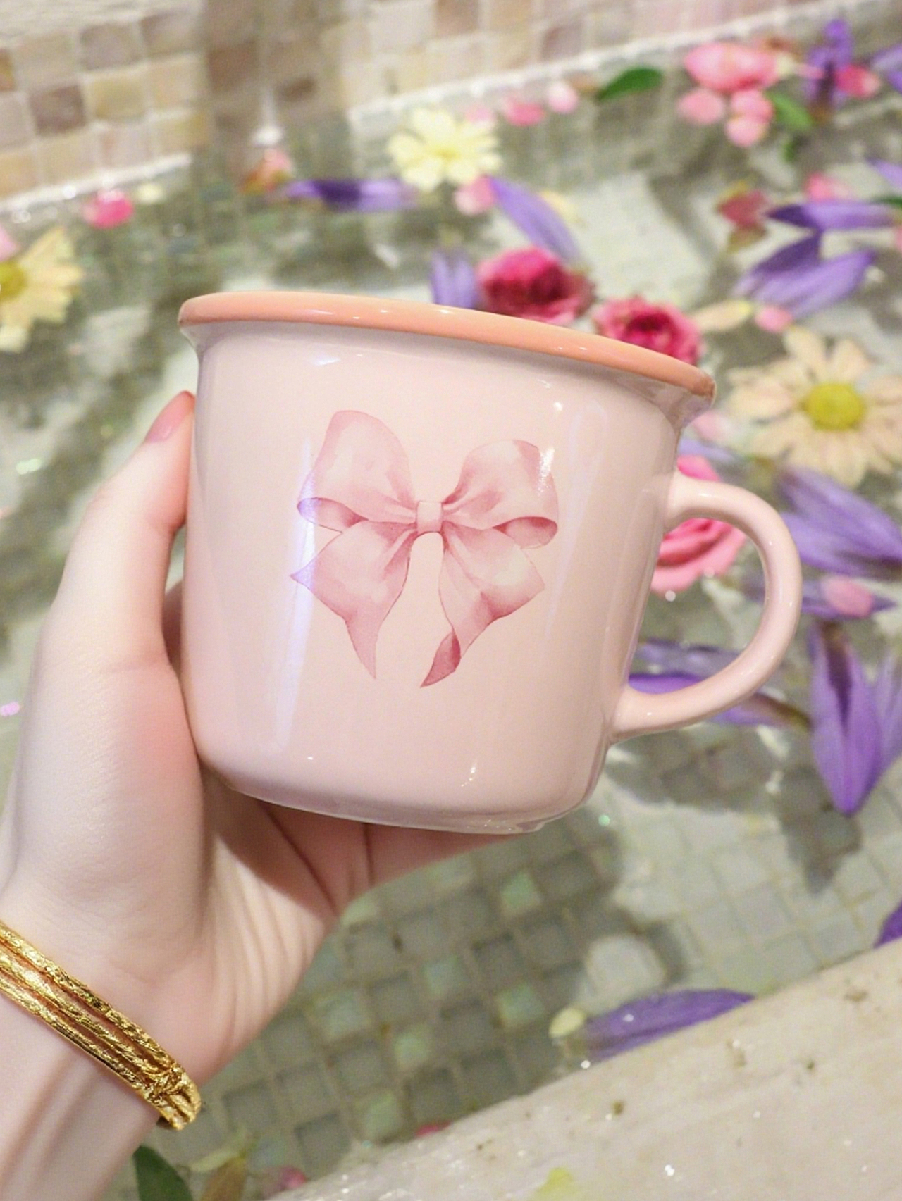 马克杯产品拍摄加后期修图—粉色系列