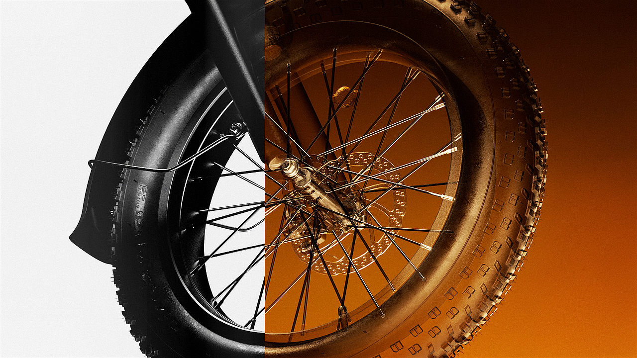 RetroVolt E-bike 复古款电单车 三维动画（图ZMzkzMzExMDUy） - 动画/影视 - 站酷设计师陈德西原创素材 - 站酷ZCOOL