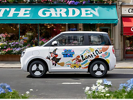 長(zhǎng)安Lumin創(chuàng)意車貼設(shè)計(jì)