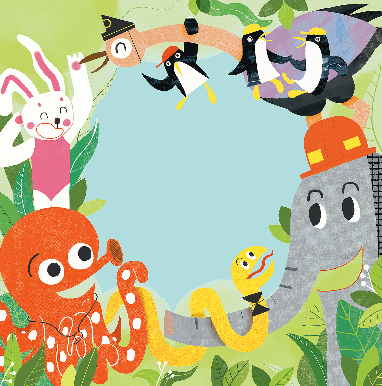 《有办法》一亩童书馆合作绘本（图ZMzkzMzEyOTA0） - 商业插画 - 站酷设计师海狸z原创素材 - 站酷ZCOOL