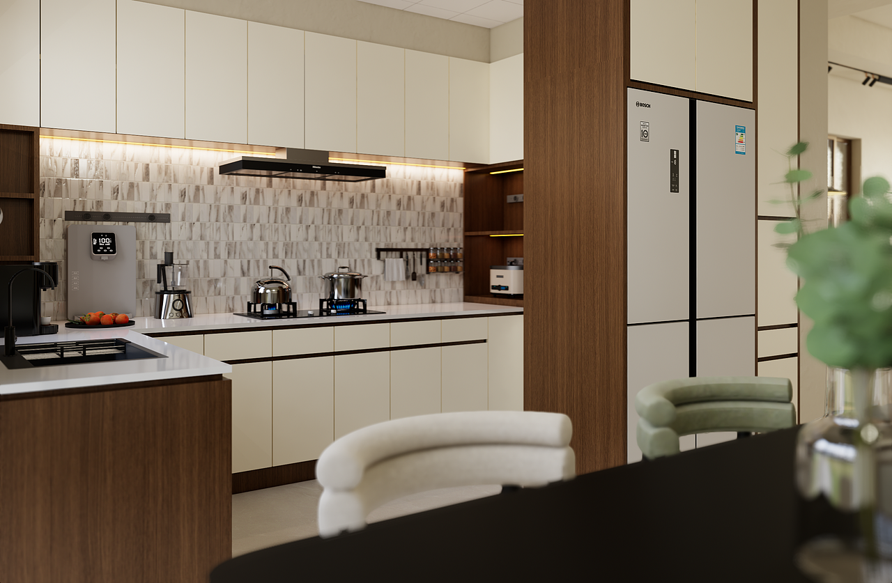 简约+中古风家装