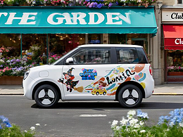 長(zhǎng)安Lumin創(chuàng)意車貼設(shè)計(jì)