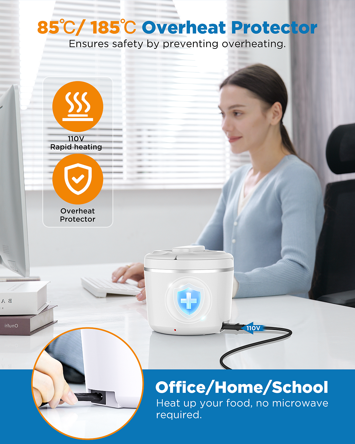 亚马逊便携饭盒