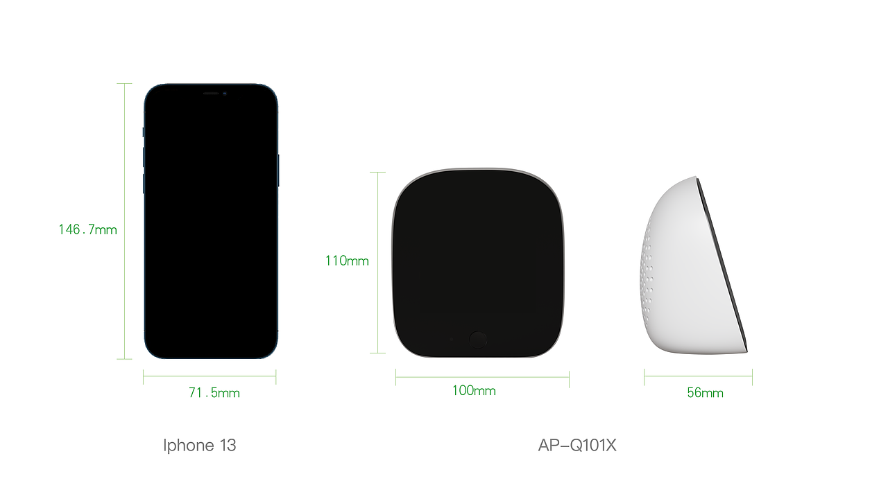 空气质量检测仪外观提案-落地