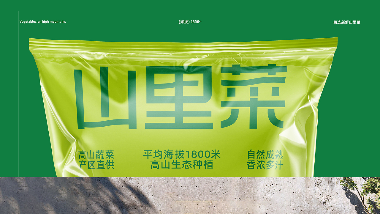山里菜 | 蔬菜零售品牌全案设计（图ZMzkzMzI2NjI0） - 品牌 - 站酷设计师卡皮设计原创素材 - 站酷ZCOOL