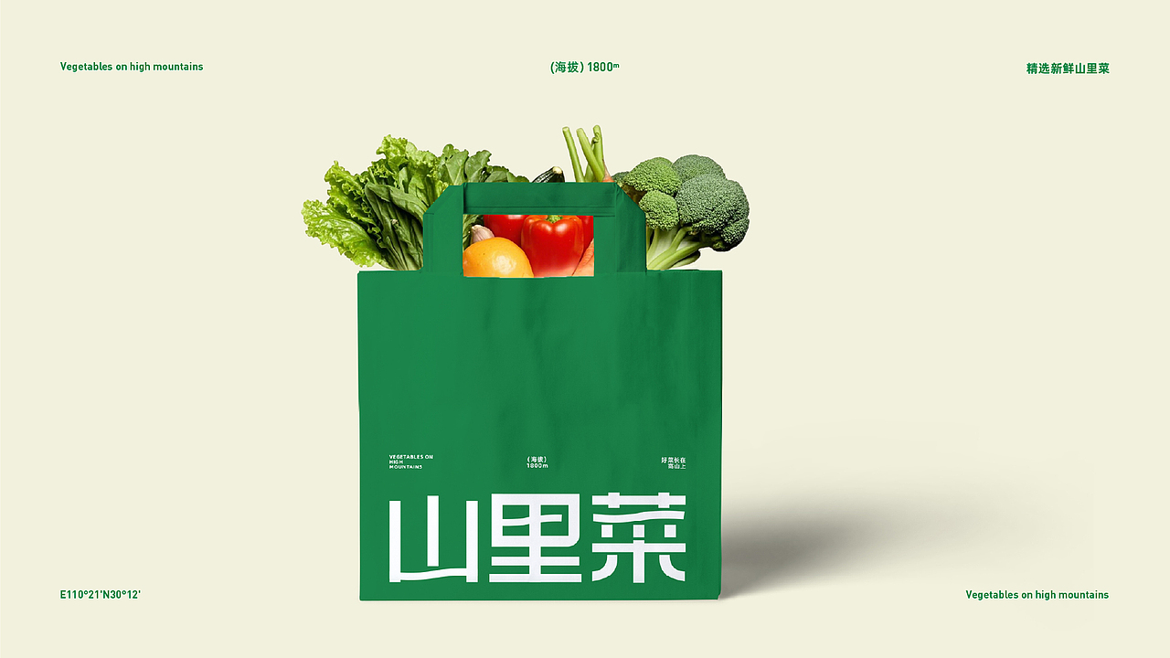 山里菜 | 蔬菜零售品牌全案设计