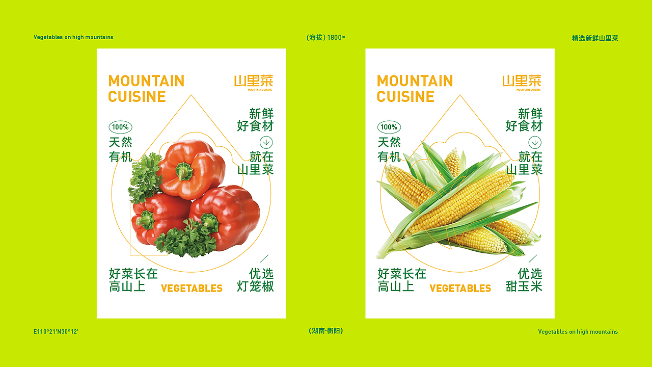 山里菜 | 蔬菜零售品牌全案设计（图ZMzkzMzI2NjM2） - 品牌 - 站酷设计师卡皮设计原创素材 - 站酷ZCOOL