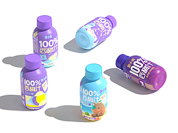 硕小果包装设计  一瓶来自灵魂深处的西梅汁~