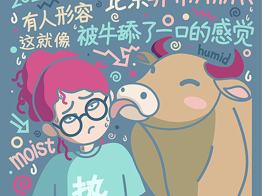 潮热的北京