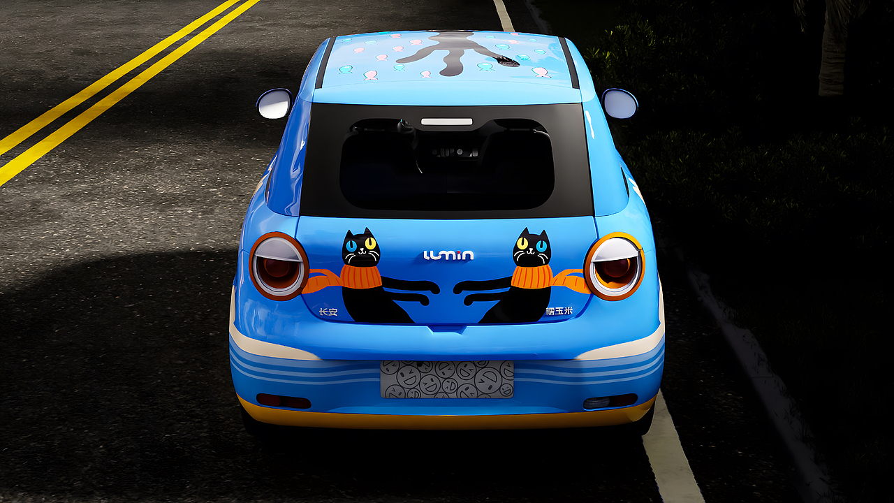 轻松 出游 城市 长安车贴 | 应用创新：光栅卡车贴（图ZMzkzMzMwNzQ0） - 其他平面 - 站酷设计师Vcheng丶原创素材 - 站酷ZCOOL