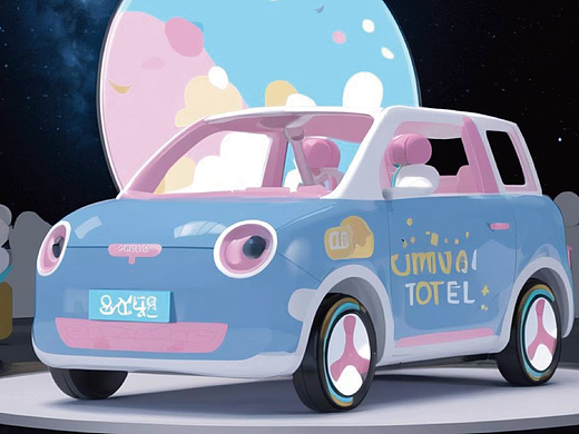 LUMIN——AI彩色车身贴