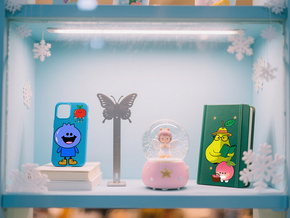 卡通水果商用IP插画