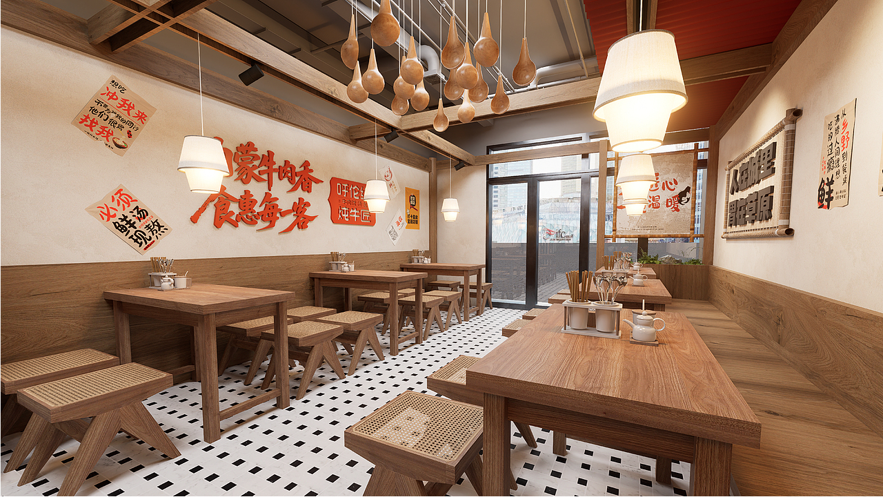 呼伦缘·炖牛匠 品牌构思（图ZMzkzMzQxOTY0） - 品牌 - 站酷设计师时与餐创原创素材 - 站酷ZCOOL