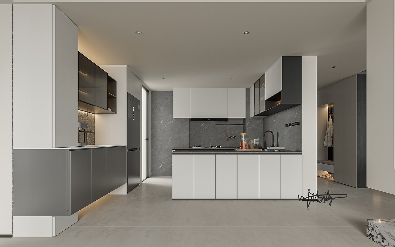 复式楼现代风装修 彰显高级大气风范