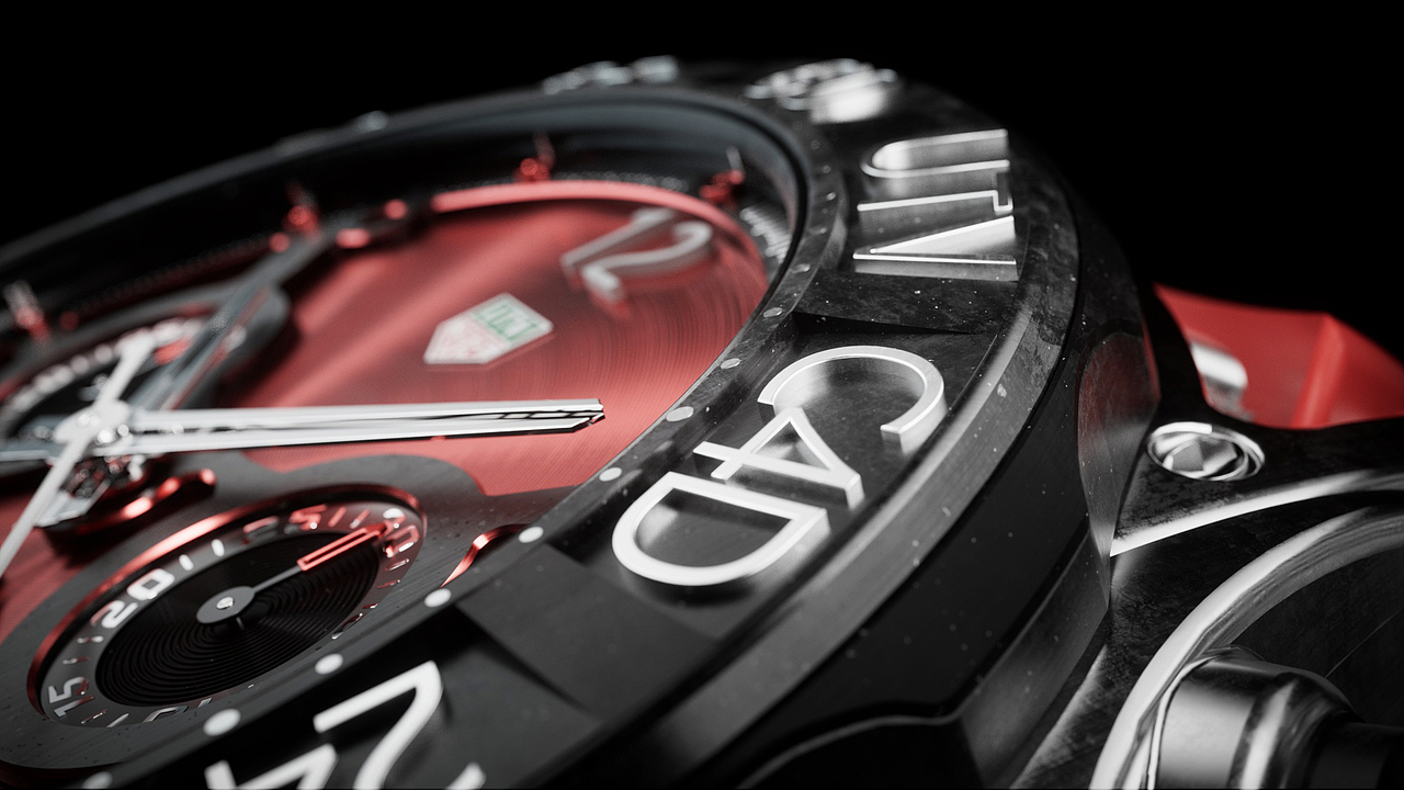 产品动画-F1 COLOURS - TAG HEUER-FRAME制作练习