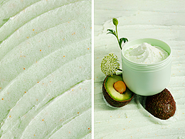 满屏清新!冰淇淋质地的海盐洁发膏