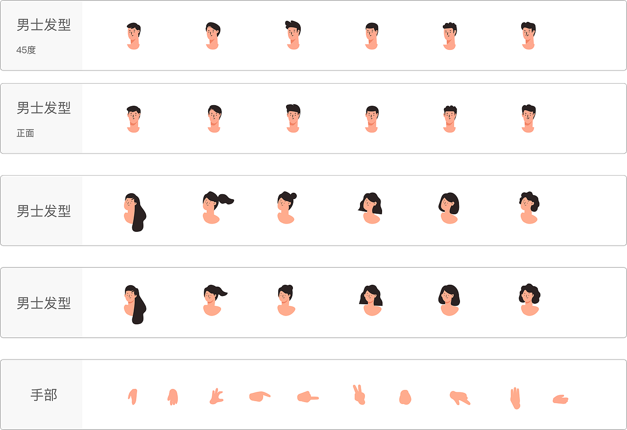 B端插画组件库思考（图ZMzkzMzQ4MDI4） - 交互/UE - 站酷设计师飞毓象限原创素材 - 站酷ZCOOL