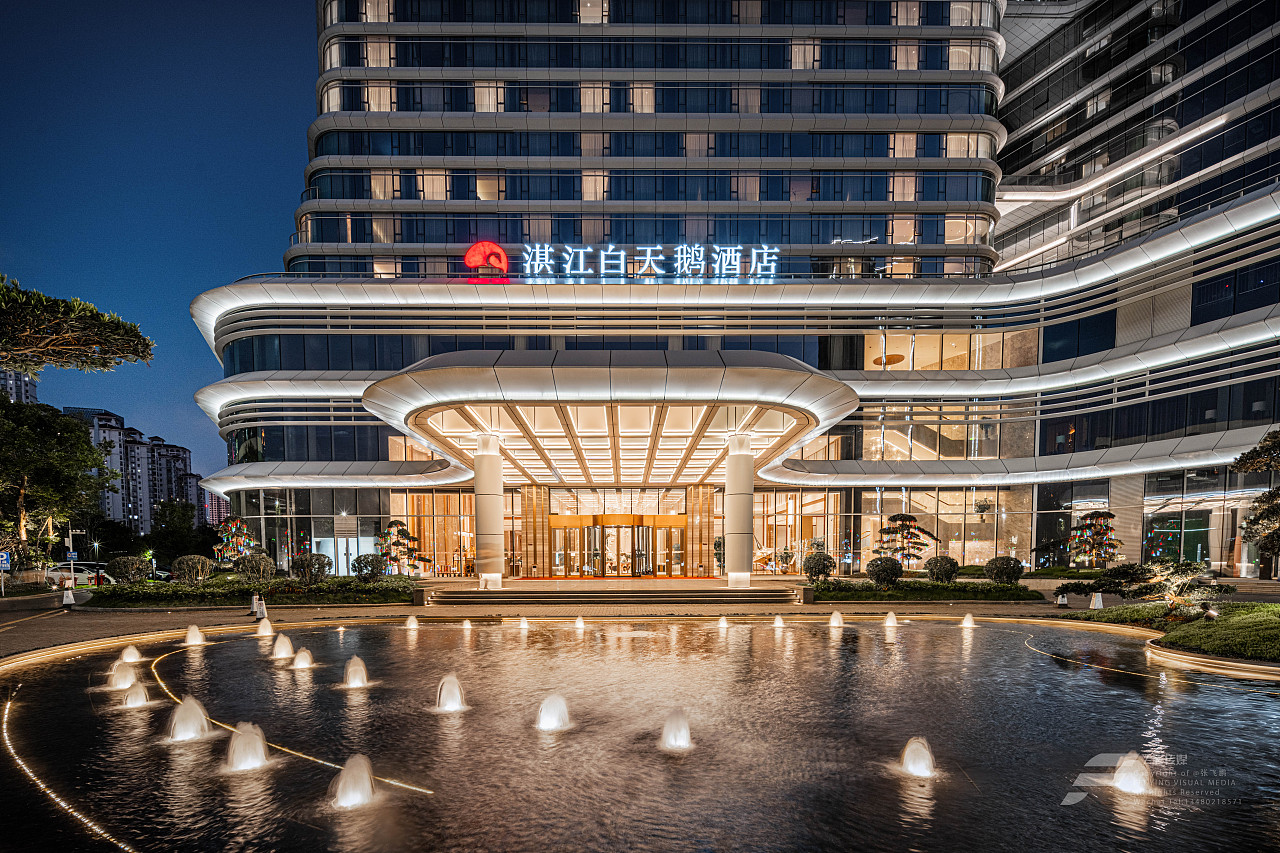 空间摄影｜湛江白天鹅酒店外景