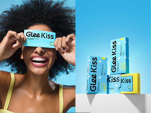 GleeKiss美白牙贴拍摄