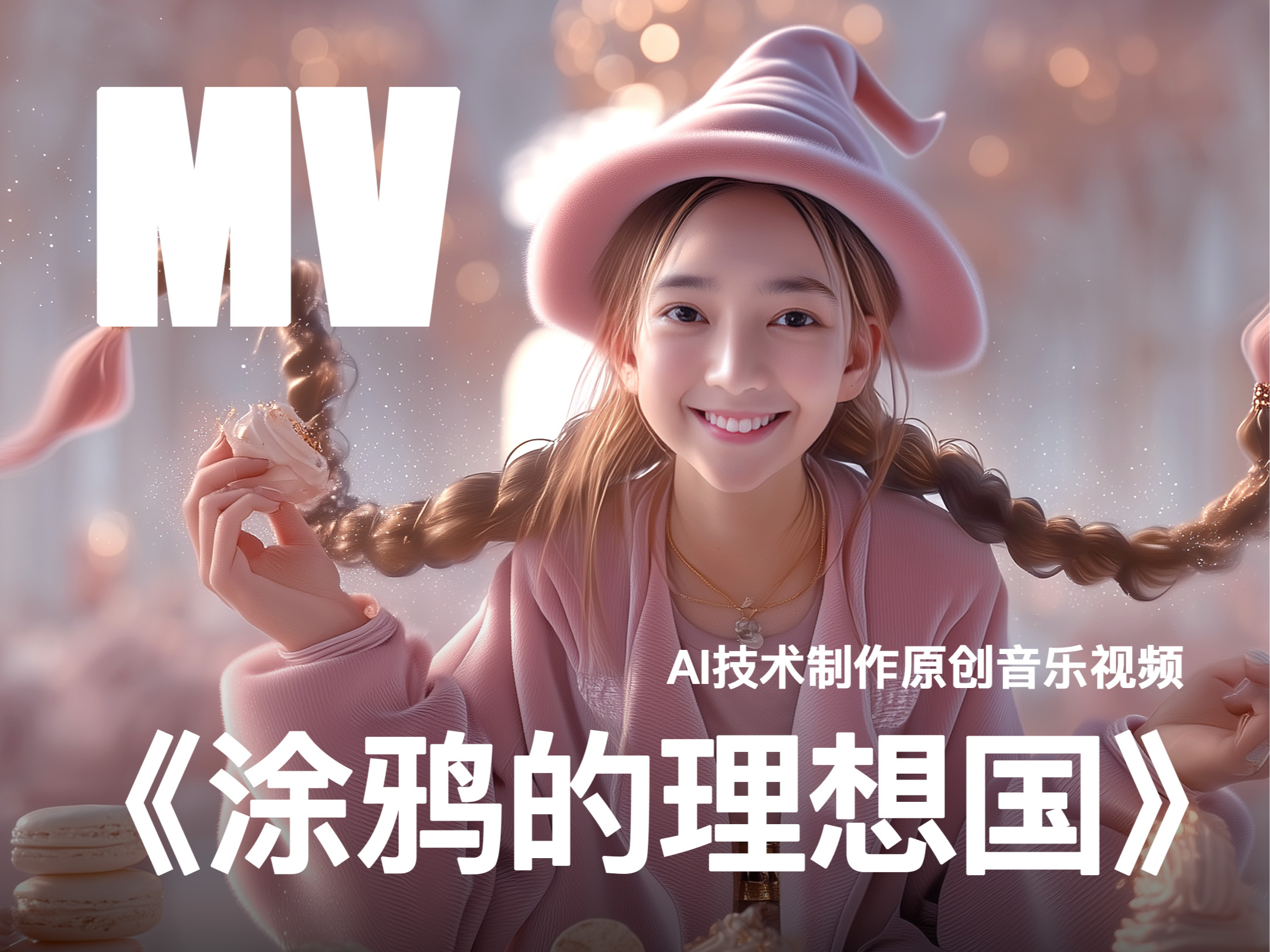 张星遥《涂鸦的理想国》AI技术制作原创音乐视频