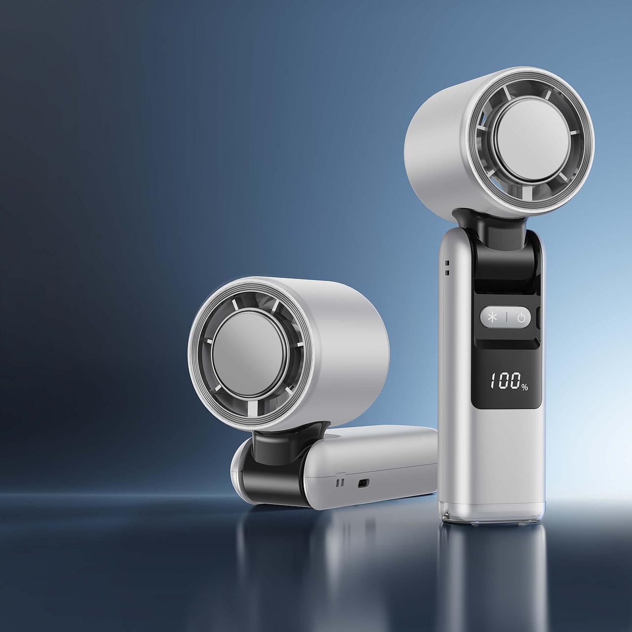 工作杂图 蓝牙耳机和风扇