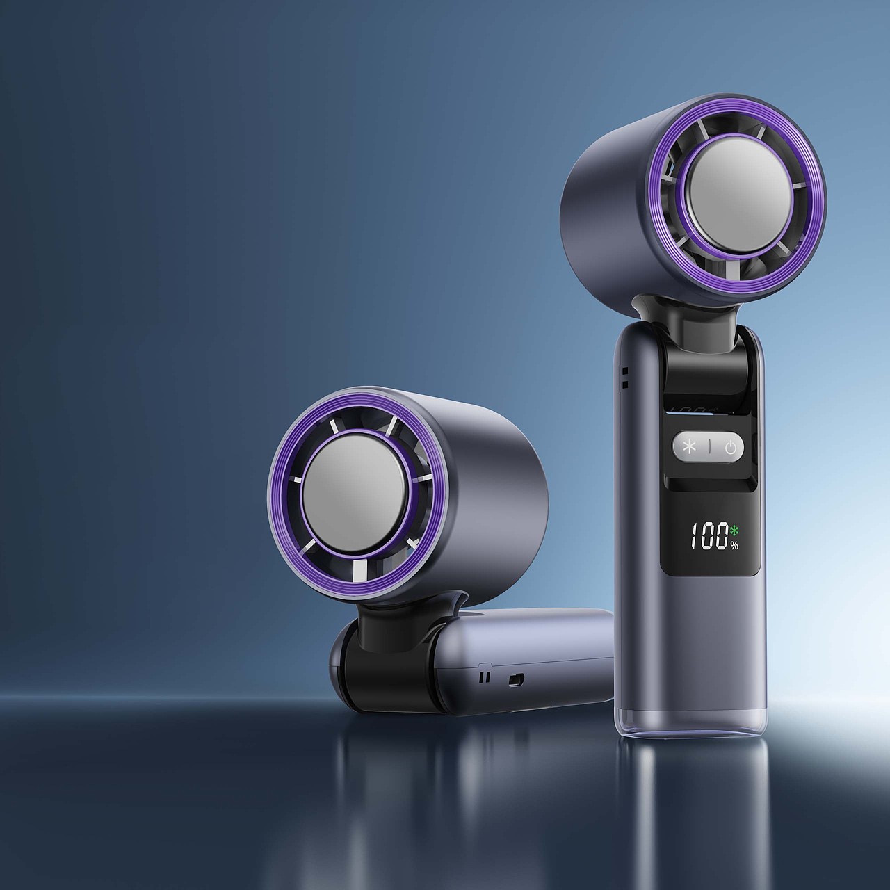 工作杂图 蓝牙耳机和风扇