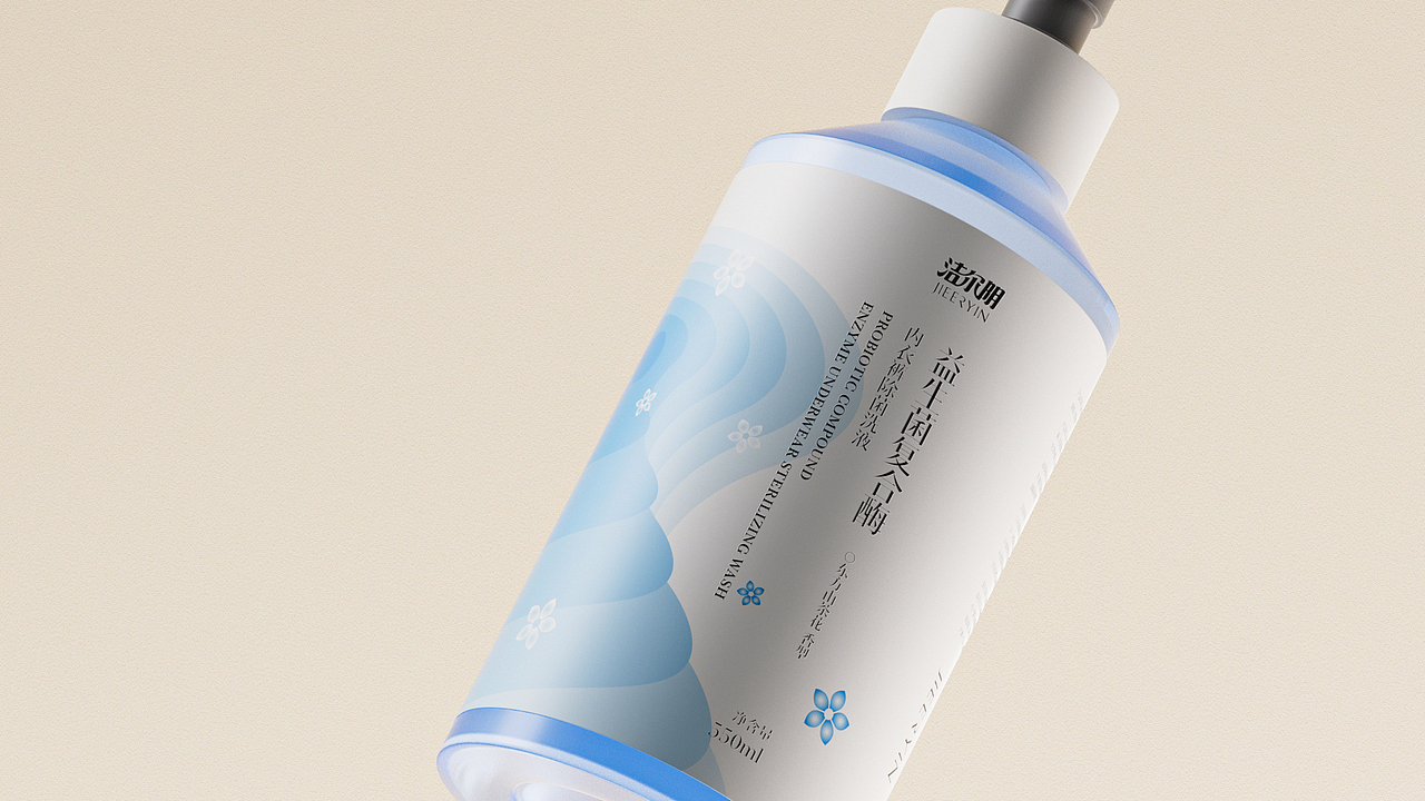 JIEERYIN | 内衣洗液产品设计