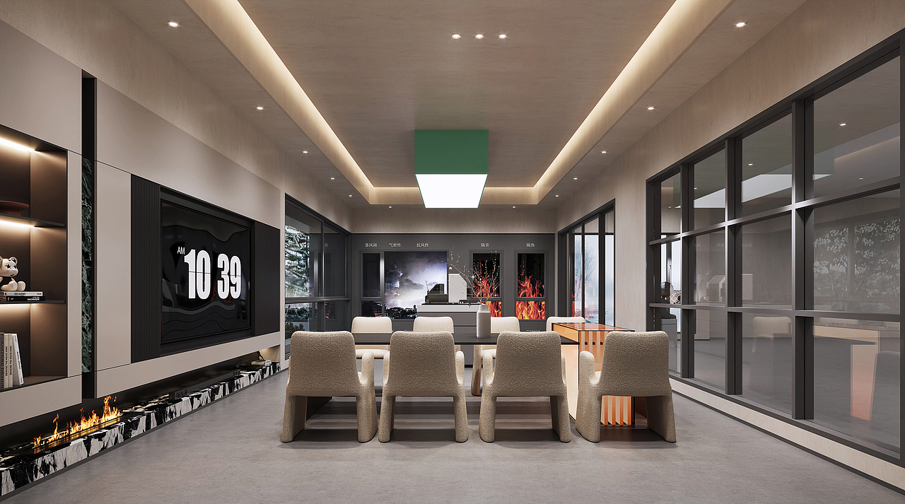 一诺门窗定制展厅 | 朴术空间设计