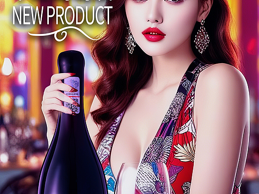 红酒类产品广告摄影服务