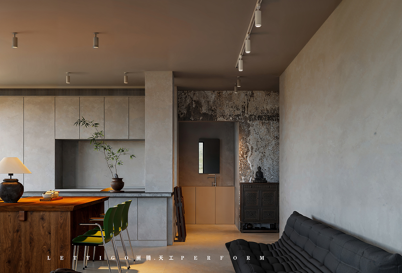 工业风的家，不是谁都能懂的（图ZMzkzMzczMjE2） - 家装设计 - 站酷设计师澜腾天工表现李工原创素材 - 站酷ZCOOL