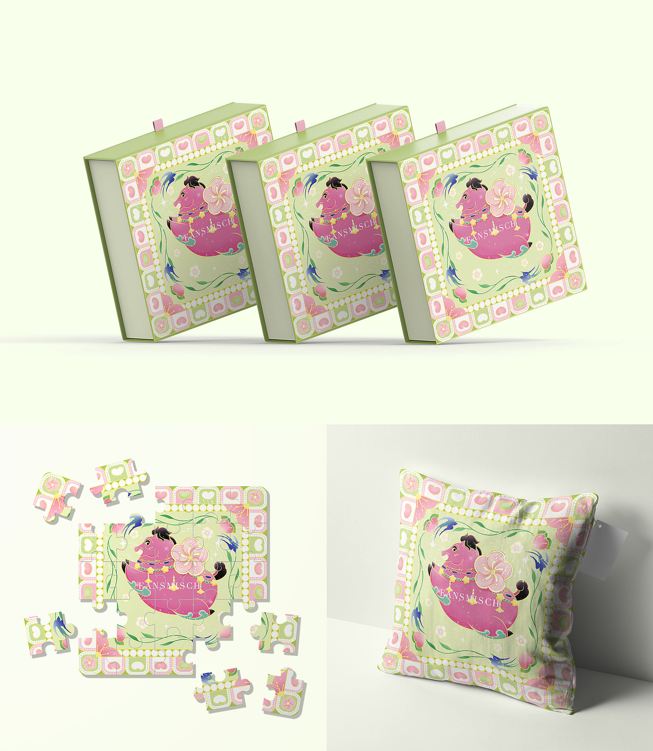 马发发|马年IP系列设计-2026马年形象插画(可授权)