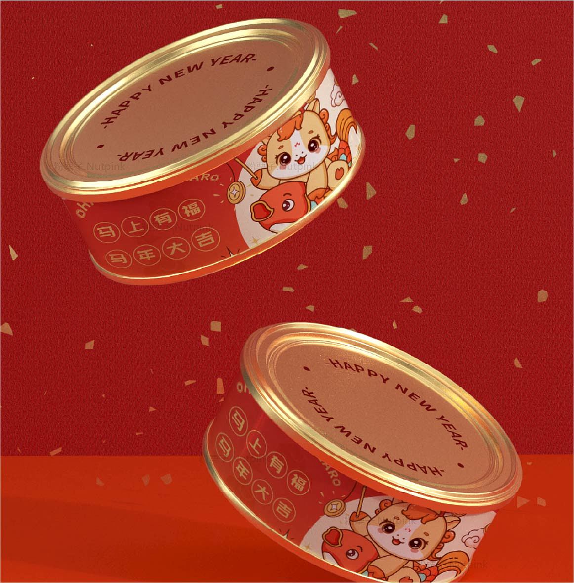 马年IP设计 | 马富富 贺岁马年插画(可授权)