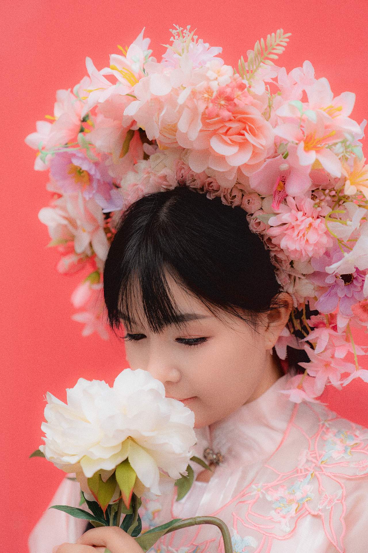 人像作品丨簪花