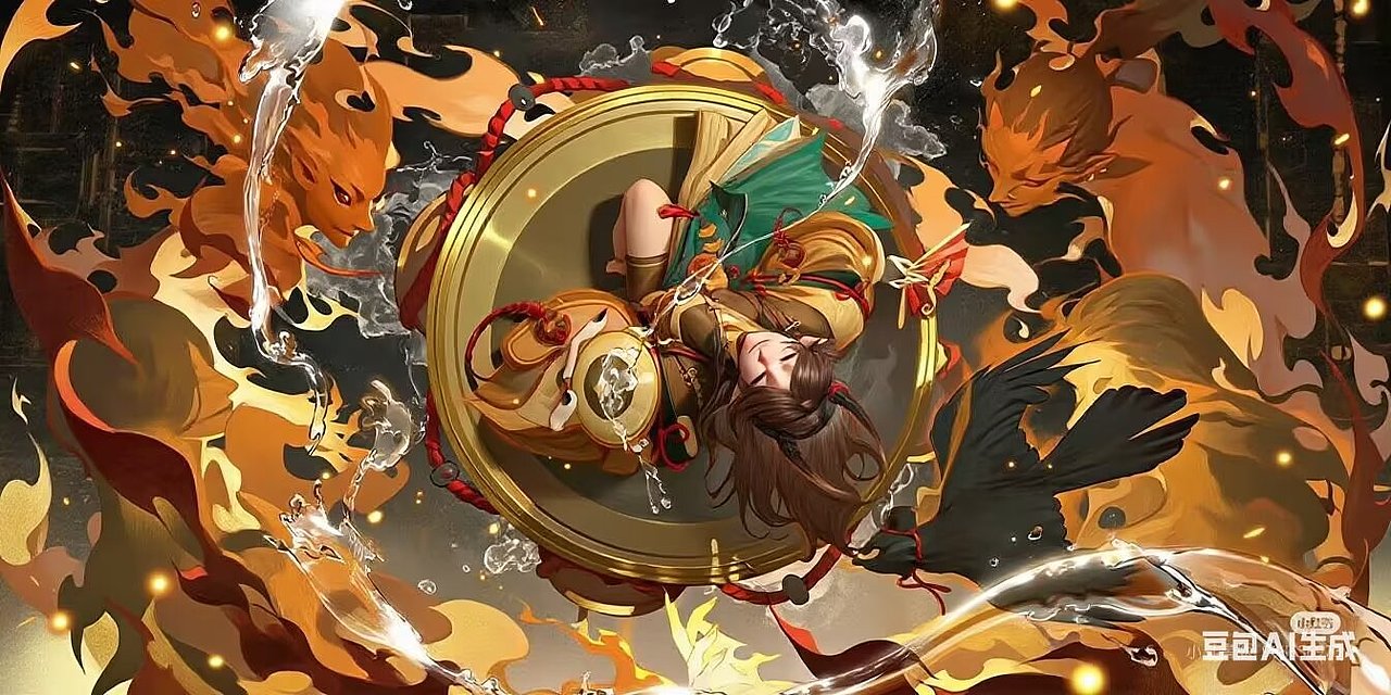 阴阳怪气的释迦牟尼妖（图ZMzkzMzk0NDI0） - 海报 - 站酷设计师稚野鹤身原创素材 - 站酷ZCOOL