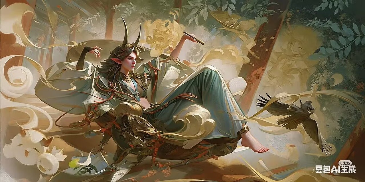 阴阳怪气的释迦牟尼妖（图ZMzkzMzk0NDMy） - 海报 - 站酷设计师稚野鹤身原创素材 - 站酷ZCOOL