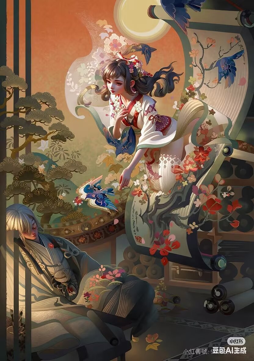 阴阳怪气的释迦牟尼妖（图ZMzkzMzk0NDQ0） - 海报 - 站酷设计师稚野鹤身原创素材 - 站酷ZCOOL